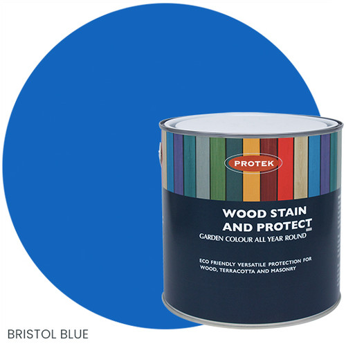Bright Blue Wood Stain
