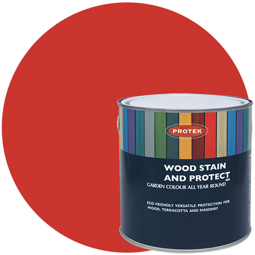 Wood Stain + Protect - Poppy