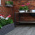 Wooden garden planter in Dove Grey Royal Exterior wood finish