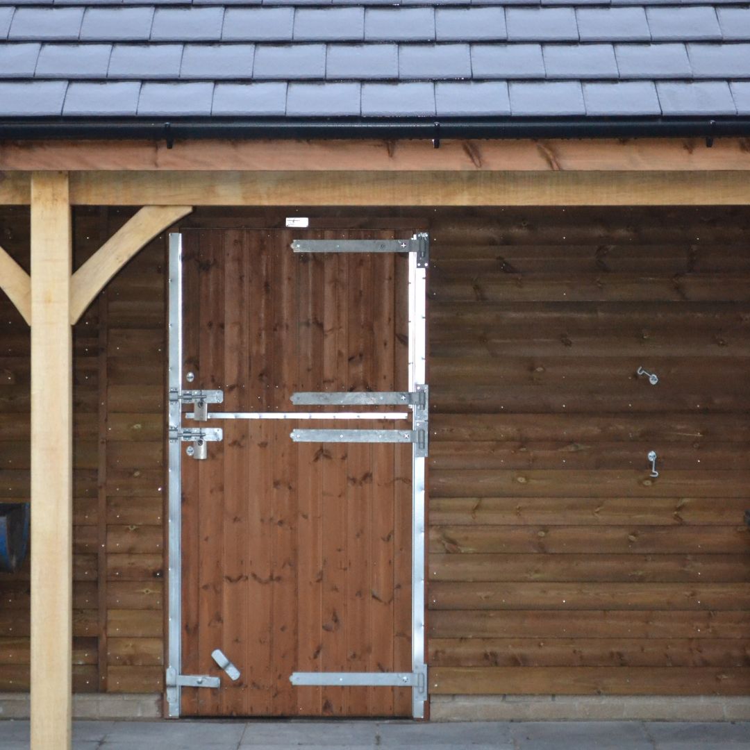 Protek Stable Coat is the choice of many large professional yards when protecting their timber buildings