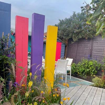 Love Your Garden colourful posts