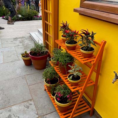 Love Your Garden plant pots rack