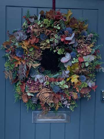 Nothing says Christmas more than a wreath