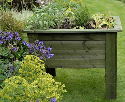 Now that we’ve got your mind whirring about updating your garden planters and your raised beds, what about the other areas of the garden