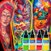 Randys Neon Tattoo Colour Set 1oz x 4 colours