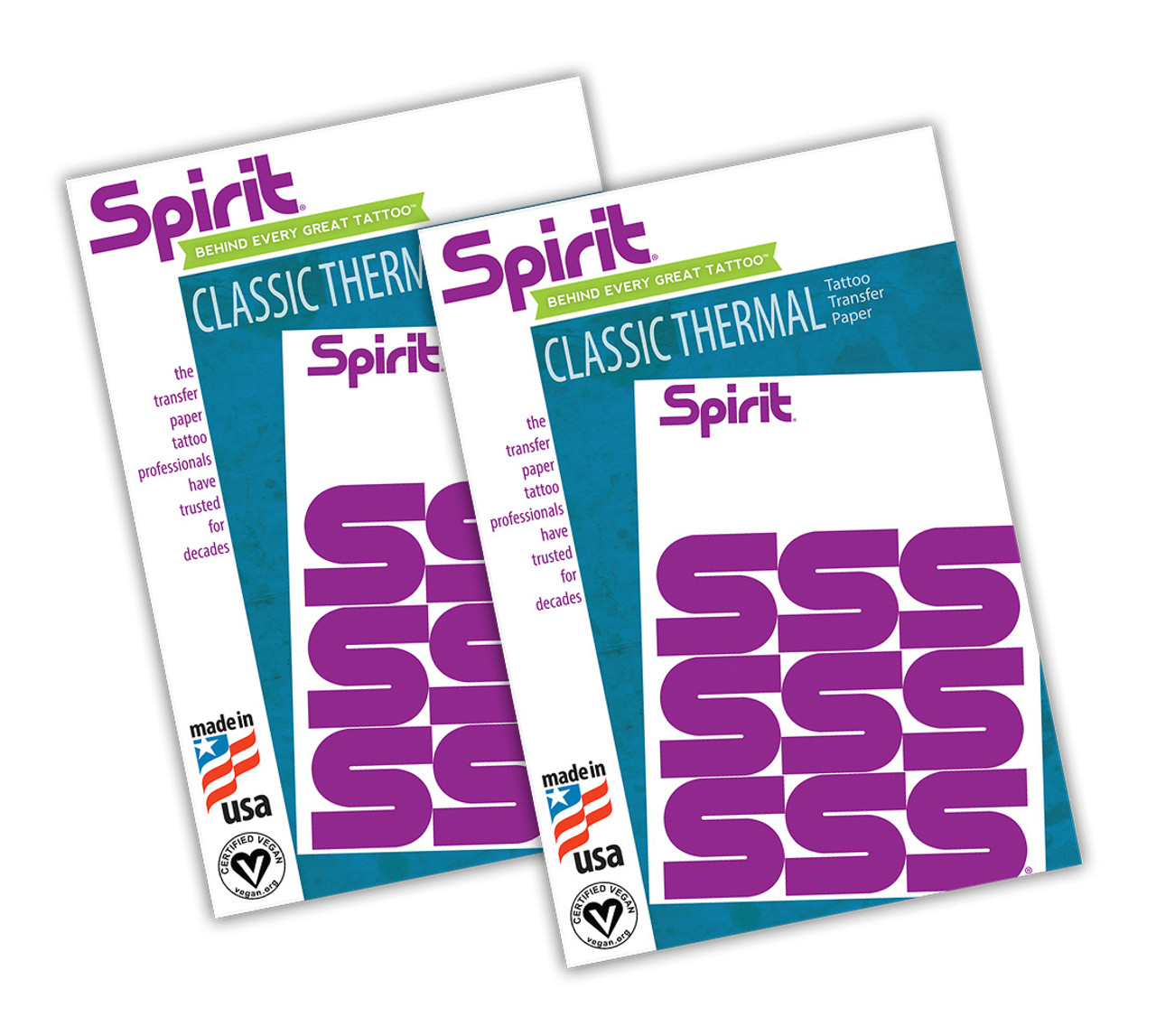 Spirit Classic Thermal Tattoo Stencil Paper Roll, 8.5 Inch by 100