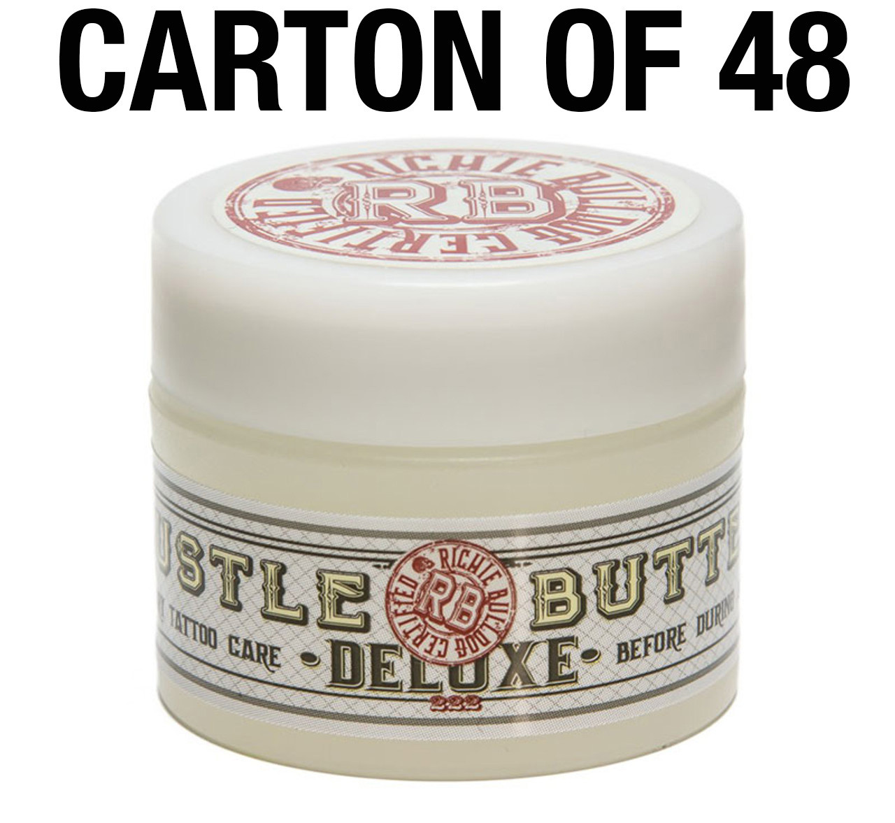 Hustle Butter Deluxe 紋身修護膏 1oz  Professional Tattoo Product Shop   Meanique Tattoo Supply