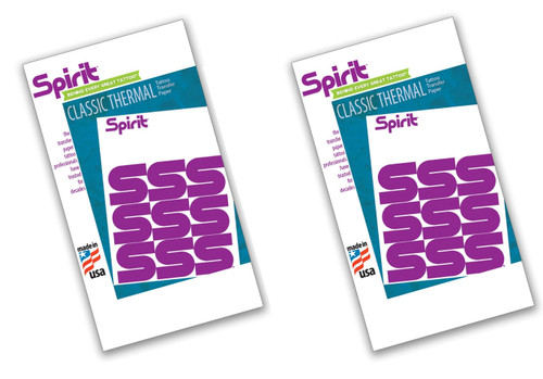 Spirit® Papel de transferencia térmica clásico de 8.5 x 11 pulgadas
