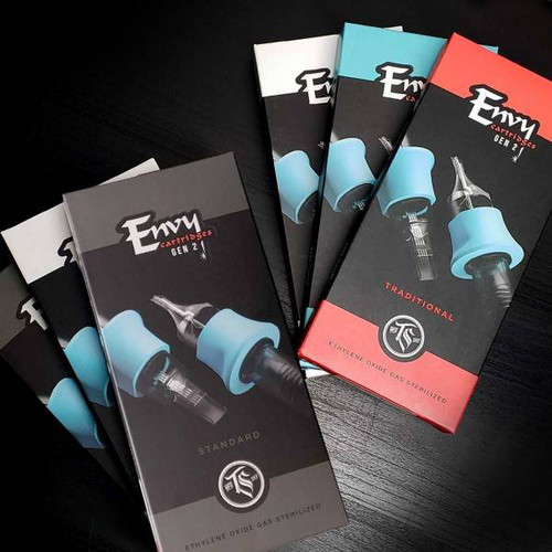 Tatsoul Envy Gen2 Cartridge Needles - 05 Curved Magnum #12 (0.35 gauge)