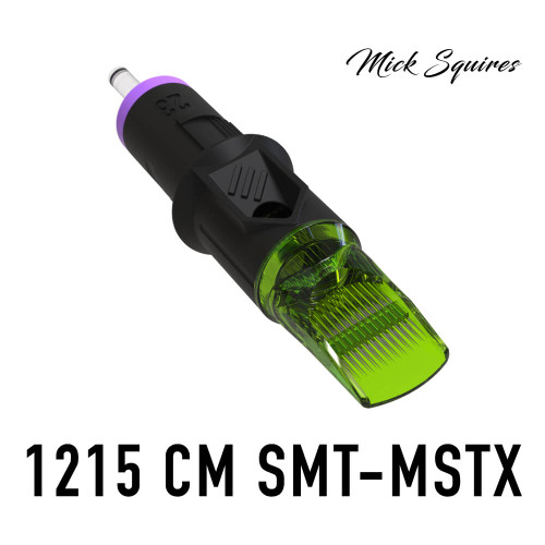 Metrix Needle Cartridges - 15 Curved Mag Mick Squires Semi Medium Taper Textured 12 gauge Metrix Needle Cartridges - 15 Curved Mag Mick Squires Semi Medium Taper Textured 12 gauge