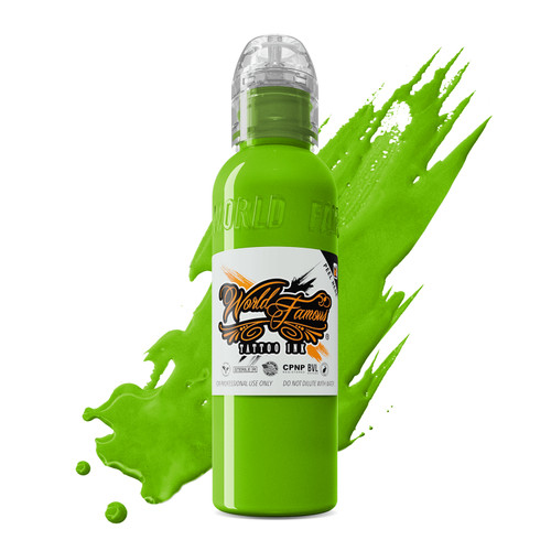 World Famous Tattoo Inks - Northern Lights Green