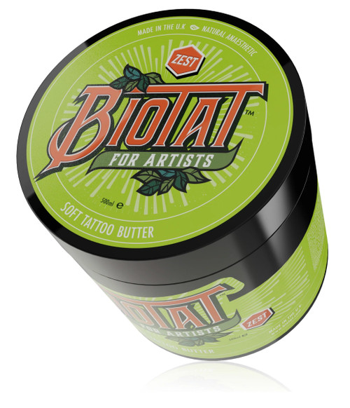 Biotat Zest Soft Tattoo Butter - 500ml