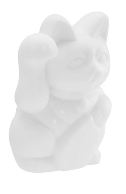 Lucky Cat - White