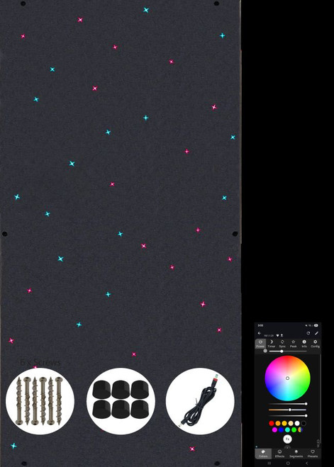 App controlled Starlight panel