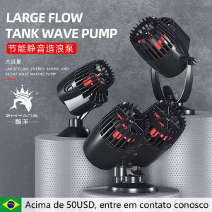 Color: Green, Power: 2W - Wavemaker Wave Maker Water Pump for Aquarium Fish Tank Submersible Aerobi