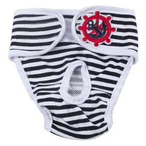 Color: Black, Size: M - Pet Dog Physiological Pants Teddy Safety And Hygiene