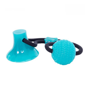Style: Tension Toy Ball - Dog Toy Bite-resistant Molar Interactive Sucker Spherical Tug Of War Stri
