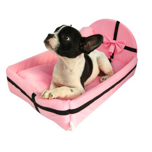 Color: Grey, Dimensions: 55x55x9cm - Fashionable Pet Supplies Removable And Washable Pet Bed Puppy 