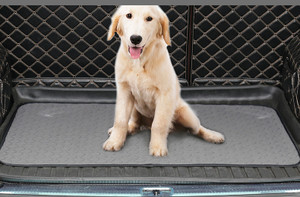 Color: Black, Size: L - Dog stool mat