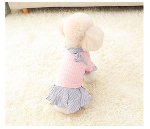 Color: Pink, Size: L - Dog Clothes Thin Style Small Dog Pet Trendy Autumn And Winter Clothes