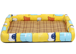 style: H, Size: L - Pet Mat Mat Nest Four Seasons Universal Rattan Pet Nest