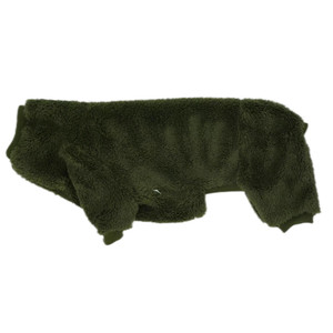 Color: Military Green, Size: XS - Sausage Dog AutumnWinter Warm Thick Bottom Coat Thick Four Legged