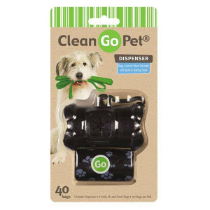 Clean Go Pet Bone Waste Bag Holders Pink
