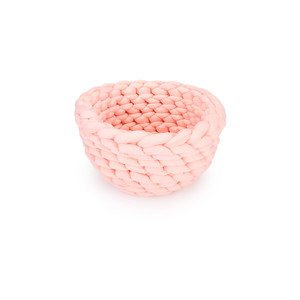 Color: Lilac, Size: S - Pet  Nest Hand Woven Filling Cotton Machine Washable Personality Cat's Nest