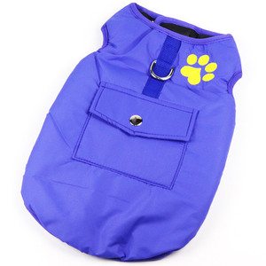Color: Blue, Size: L - Medium and large dog padded vest