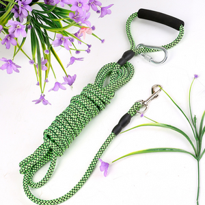 Color: Green, Size: 15m - Tracking rope dog chain pet dog tracking rope