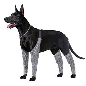 Color: Grey, Size: XL - Doughton's New Doggie Outdoor Four-Legged Pants