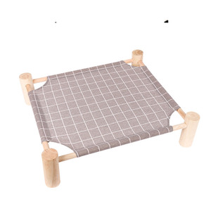style: D, Size: 53x48x13cm - Pet Camping Bed, Kennel, Summer Small Dog, Wooden Four Seasons, Usable