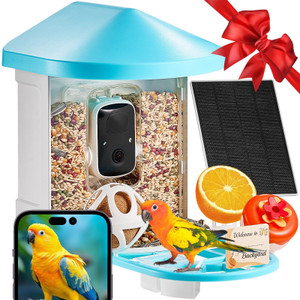 Smart Bird Feeder with Camera, 2K HD AI Identify 10,000+ Bird Species, Sol E415-DSXTDWNQWZ1KVIYTVY3