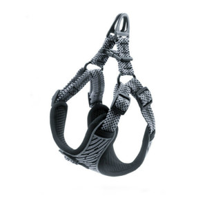 Color: Silver, Size: S - Pet chest strap explosion-proof flush reflective vest