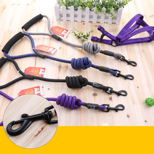 Color: Black, Size: 1cm - Pet nylon leash