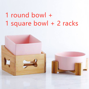 Color: Pink, style: A - Nordic Creative Multifunctional Fruit Dessert Bowl