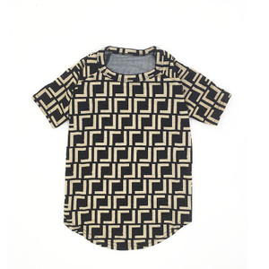 Color: Beige, Size: L - Teddy Fadou Schnauzer Tide Brand Odell Ice T-Shirt