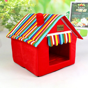 Color: Red, Size: XL - Four Seasons To Keep Warm In Summer, Removable and Washable House Tent Bed N