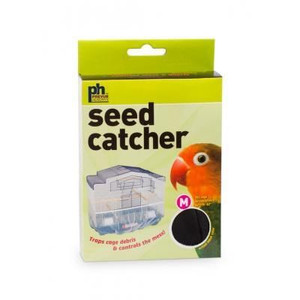 Prevue Pet Mesh Seed Catcher Black 821B