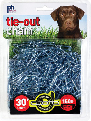 Prevue Pet Products 30 Foot Tie out Chain Heavy Duty