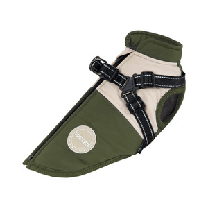 Color: Green, Size: XL - Dog Cold-proof Vest Pet Clothes