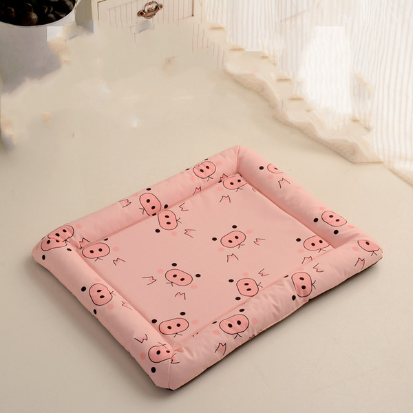 Color: Piggy Square Mat, Size: M - Dog Mats, Sleeping Mats  Round Kennels  Four Seasons  Waterproof