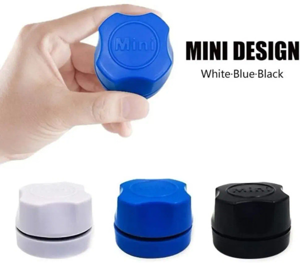 Color: Green - Aquarium Cleaning Magnet Fish Tank Clean Glass Scrubber Tool Double-Sided Algae Moss