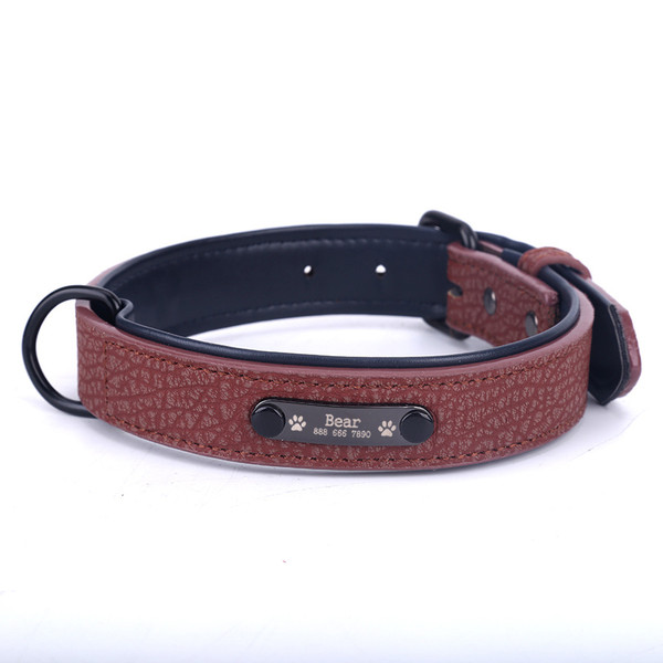 Color: Black, Size: L - New pet collar