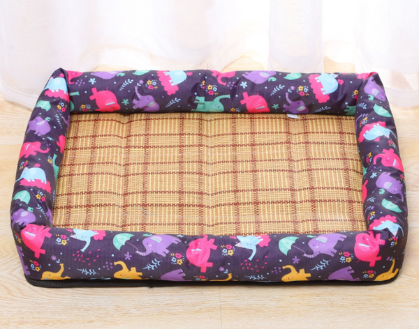 style: O, Size: S - Pet Mat Mat Nest Four Seasons Universal Rattan Pet Nest