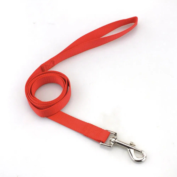 Color: Silver, Size: XS - Strong Durable Dog Training Leash Lightweight Soft Convertible Pet Tracti