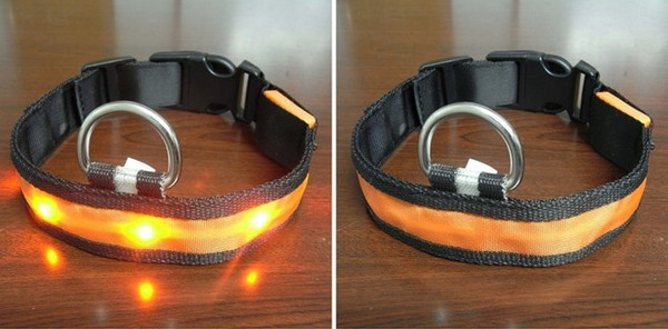 Color: Orange, Size: S, style: Rechargeable - Pomeranian Husky Small And Medium-Sized Big Dog Smlxl