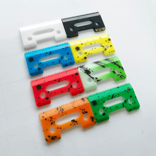 Size: XS - Professional 2 Holes Ceramic Blade Cutter Clipper Replacement Blades for Wahl 8148 Clipp