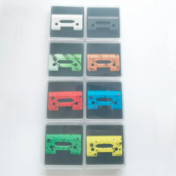 Size: XS - Professional 2 Holes Ceramic Blade Cutter Clipper Replacement Blades for Wahl 8148 Clipp