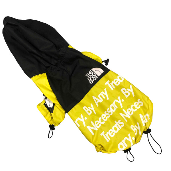 Color: Yellow, Size: 4XL - Pet rainy weather waterproof clothes raincoat